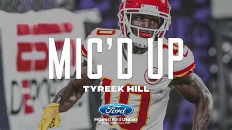 Tyreek Hill Mic'd Up: "Throw Me Up Man!" | Week 3 vs. Baltimore Ravens