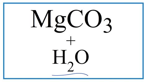 Molar Mass Molecular Weight Of MgCO3: Magnesium Carbonate, 43% OFF