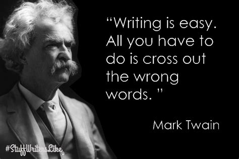 Mark Twain Quotes On Writing. QuotesGram