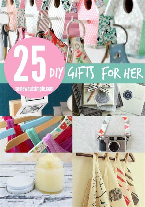 25 DIY Gifts for Her: Easy Ideas to Make at Home – REASONS TO SKIP THE ...