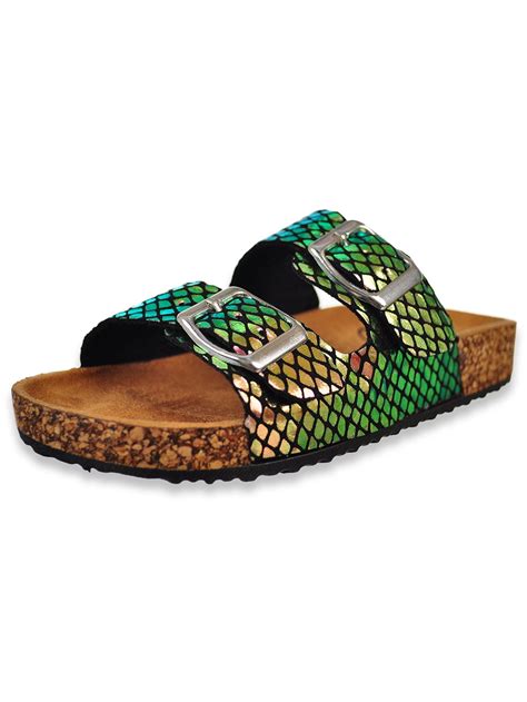 Olivia Miller - Olivia Miller Girls' Double Strap Slingback Sandals ...