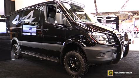 2016 Mercedes Sprinter 4x4 Cargo Van - Exterior and Interior Walkaround - 2016 Montreal Auto ...