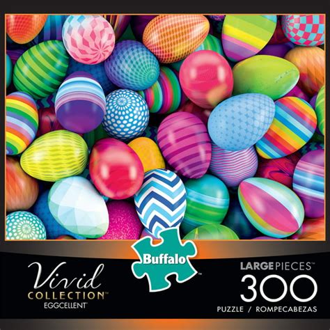 Buffalo Games - Vivid Collection - Eggcellent - 300 Piece Jigsaw Puzzle - Walmart.com - Walmart.com