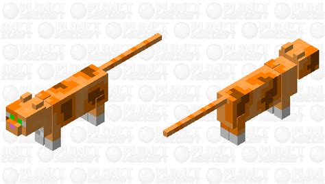 Orange cat Minecraft Mob Skin