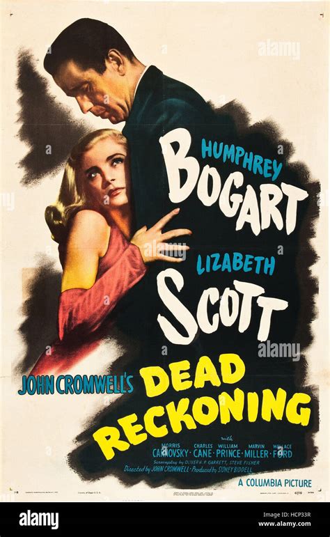 DEAD RECKONING, Lizabeth Scott, Humphrey Bogart, 1947 Stock Photo - Alamy