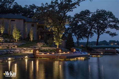 Lake Homes: Beautiful & Effective Dock Lighting