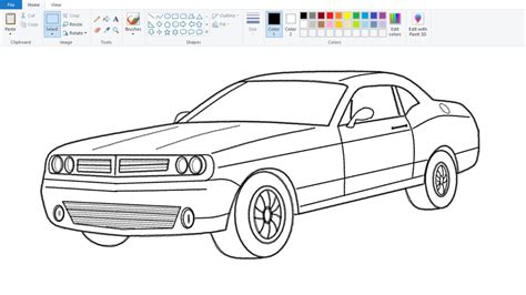 How To Draw A 3d Car Step By Step At Drawing Tutorial - vrogue.co