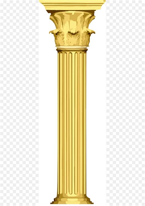 Column clipart golden pillar, Column golden pillar Transparent FREE for download on ...