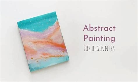 Easy Acrylic Painting Ideas For Beginners Abstract