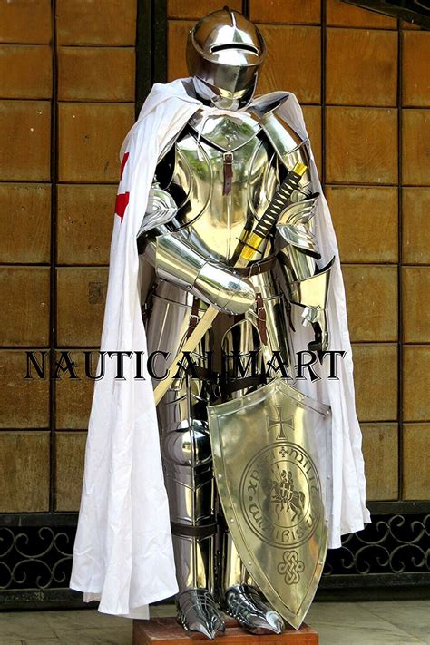 NauticalMart Knight Suit of Armor Combat Full Body Armor Halloween ...