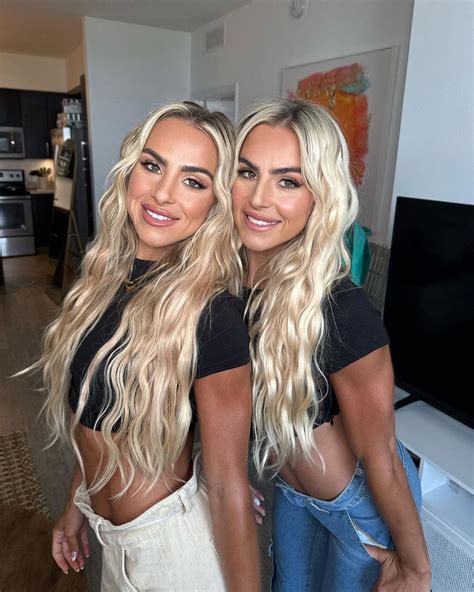 Cavinder Twins shows off 'outrageous' curves as Hanna and Haley pose in ...