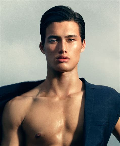 Half Korean, half white and Cherokee Charles Melton--simply known as Melton from his football ...