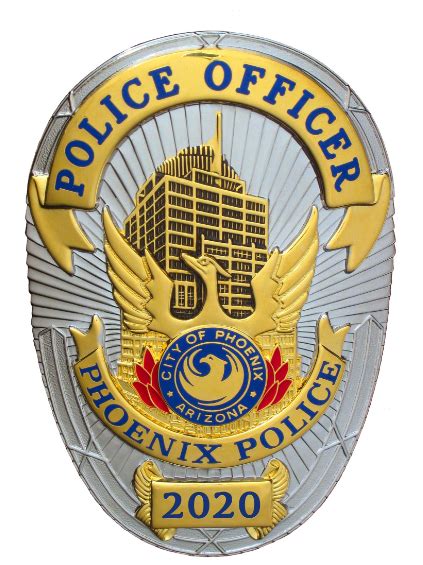 Badge PPD OVAL BREAST *For Current PPD Employees Only* - Phoenix Police ...