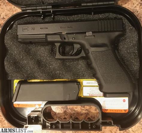 ARMSLIST - For Trade: Glock 20 10mm With Ammo