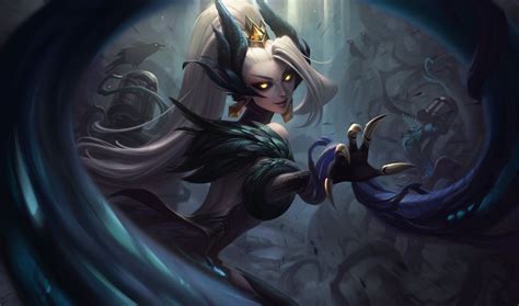 Coven skins wallpapers LeBlanc, Zyra, Morgana splash arts 4K) [Artist: Riot Games] - League of ...