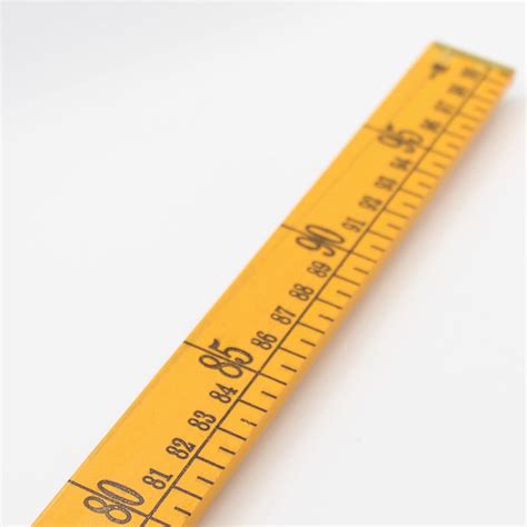 Yellow Meter Stick Wooden Ruler newPMsam – ACCESSOIRES LEDUC