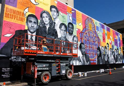 ‘The Office’ mural debuts in Scranton, thanks to Philadelphia artists