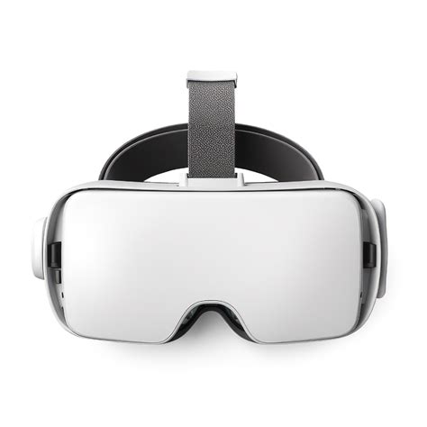 Virtual Reality or VR headset isolated on transparent background . VR ...