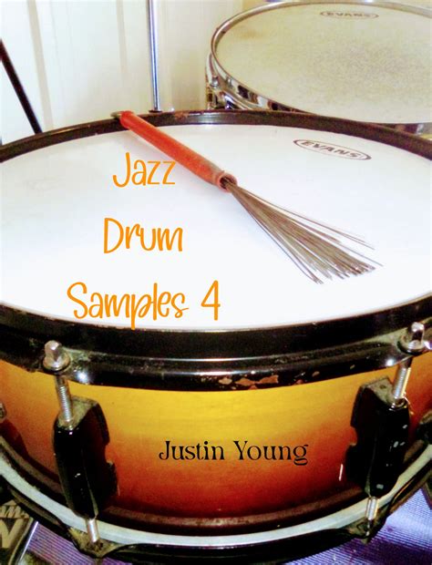 Jazz Drums with Brush on Snare Sample 1 | justin young (shivananda ...