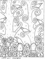 раскраски Карла Жерар 5  Rug hooking Patterns Bird coloring Pages sketch template