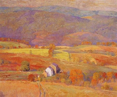 Daniel Garber 1880-1958 | American Impressionist painter Impressionist Landscape, Impressionist ...