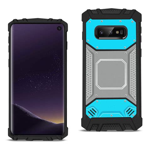 Reiko Samsung Galaxy S10 Lite(S10e) Metallic Front Cover Case In Blue And Gray - Walmart.com ...