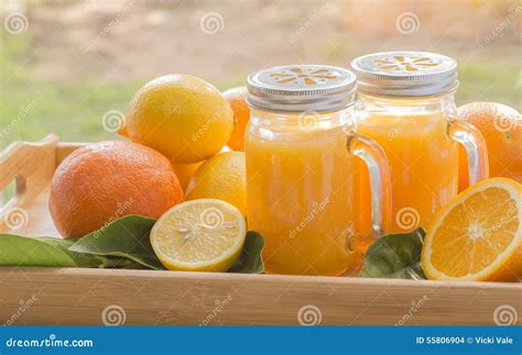 Oranges, lemons, juice. stock photo. Image of oranges - 55806904