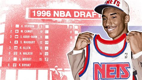 How Kobe Bryant almost became a New Jersey Net during the 1996 NBA draft - ESPN