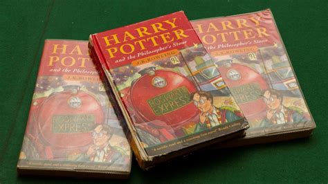 Harry Potter: First edition book found in skip sells at auction for £33,000 | Ents & Arts News ...