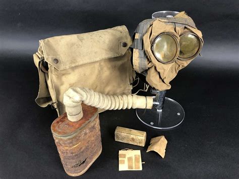 WW1 British “Small Box Respirator" Gas Mask