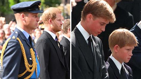 Prince William says Queen's Procession evoked heartbreaking memories of walking with Prince ...