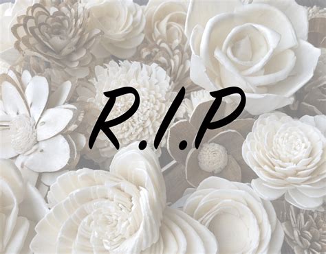 RIP Flowers are sola wood flowers that did not pass our high quality ...