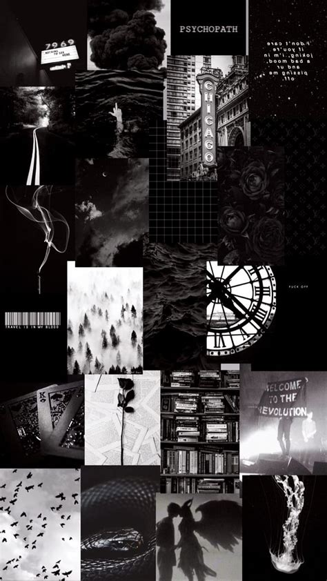 223 Dark Aesthetic Collage Wallpaper Pics - MyWeb