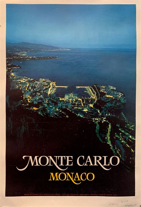 Monte Carlo Monaco Poster – Poster Museum