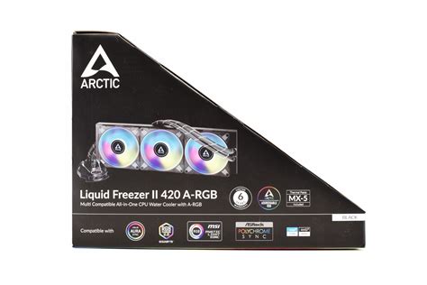 ARCTIC Liquid Freezer II 420 A-RGB AIO CPU Cooler Review