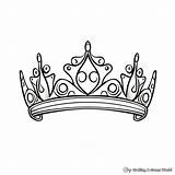 Tiara Coloring Pages  Free & Printable sketch template