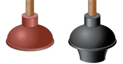 Do You Know The Difference Between These Two Plungers And How To Use Them? | Crafty House