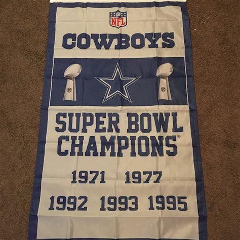 Dallas Cowboys Championship Banner - Etsy