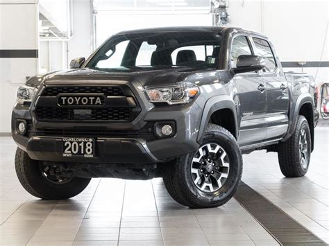 Kelowna Nissan | Used 2018 Tacoma 4x4 Double Cab V6 TRD Off-Road 6A in Kelowna