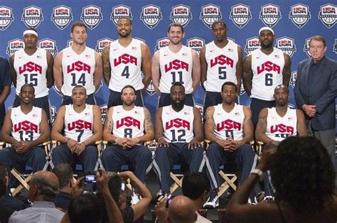 USA Dream Team 2012 Roster | Team usa basketball, Usa dream team, Team usa