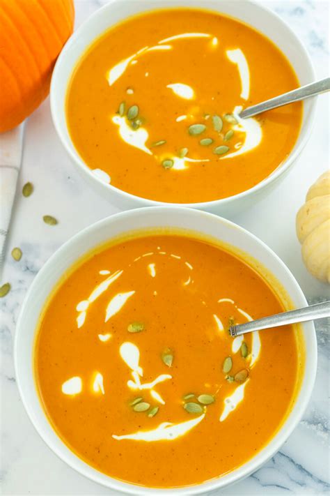 Creamy Roasted Pumpkin Soup - Awww Licious