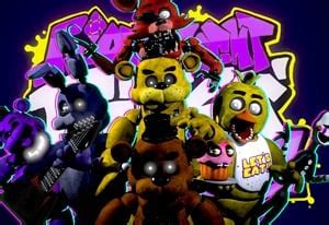 FRIDAY NIGHT FUNKIN' VS FNAF 1 gratis online game op Minispelletjes.com