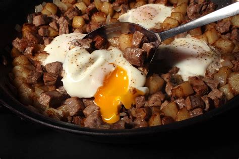 Steak and Eggs Hash Recipe | Recipe | Egg hash, Leftover steak, Steak and eggs