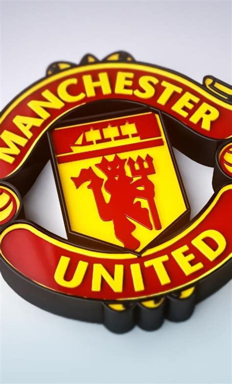 1280x2120 Manchester United 3D Logo iPhone 6+ ,HD 4k Wallpapers,Images ...