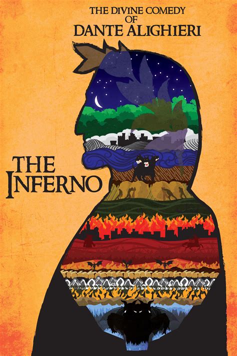 Dante's Inferno Book Cover on Behance