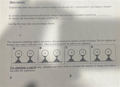 Solved Explain why most objects have a neutral charge even | Chegg.com