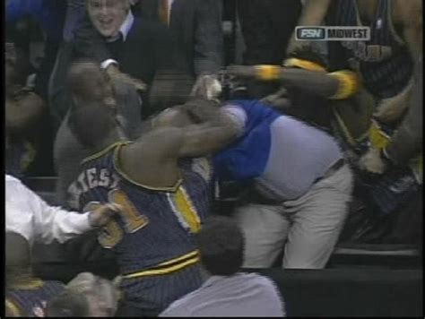 Timeline of the Pacers-Pistons fans brawl