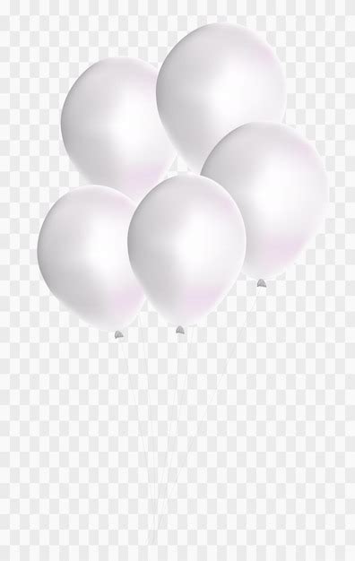 Premium Vector | Pink balloons with on white background Vector