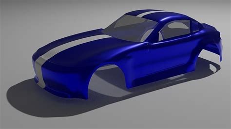 simple car design object 3D model | CGTrader