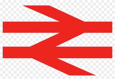 This Is The Old British Rail Logo, Indicating A Railway - National Rail ...